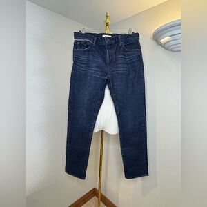 Moussy Deep Blue Straight Jeans Size 30 NWOT
